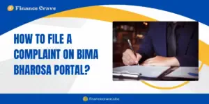 how to file a complaint on Bima Bharosa Portal